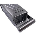 Ralador 24cm Aço Inox 4 Faces Resistente Cozinha Para Verduras Legumes Queijo Multiuso
