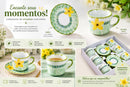 Jogo de Chá 12 Peças - Decoração Primavera